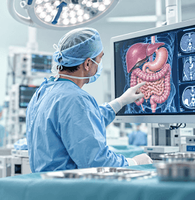 Advanced Surgical Suite for GI Oncology Resection at Arihant Hospital